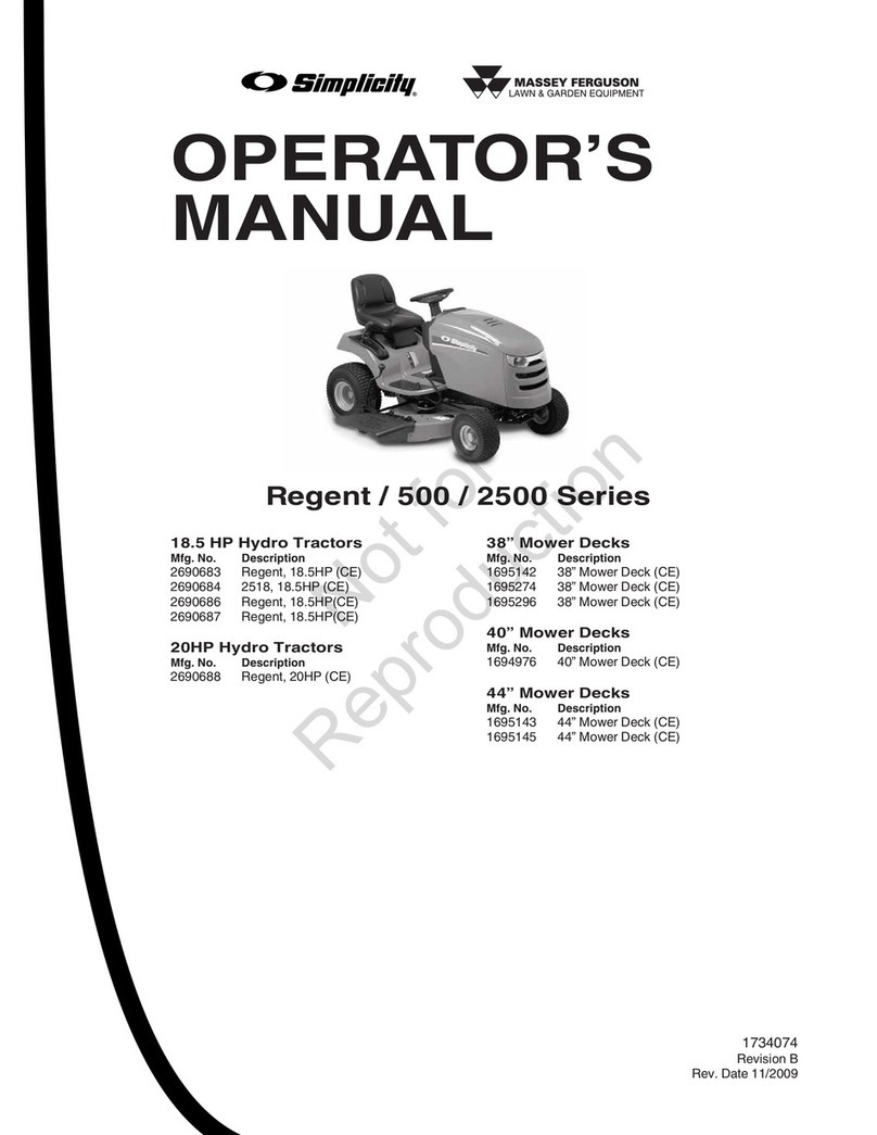 Simplicity 1695296 User manual Simplicity 1695296 User manual