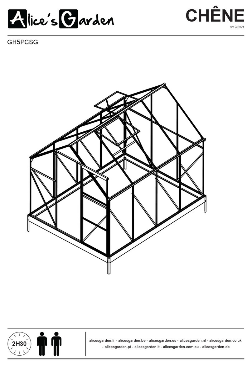 Alice's Garden CHENE GH5PCSG Assembly instructions