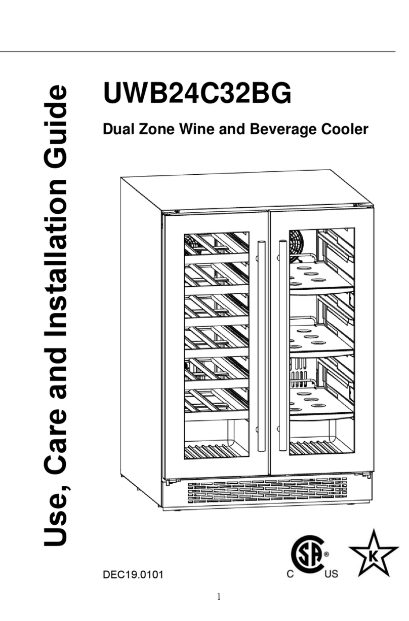 Zephyr UWB24C32BG Installation guide