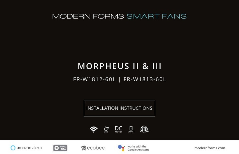 Modern Forms MORPHEUS II User manual