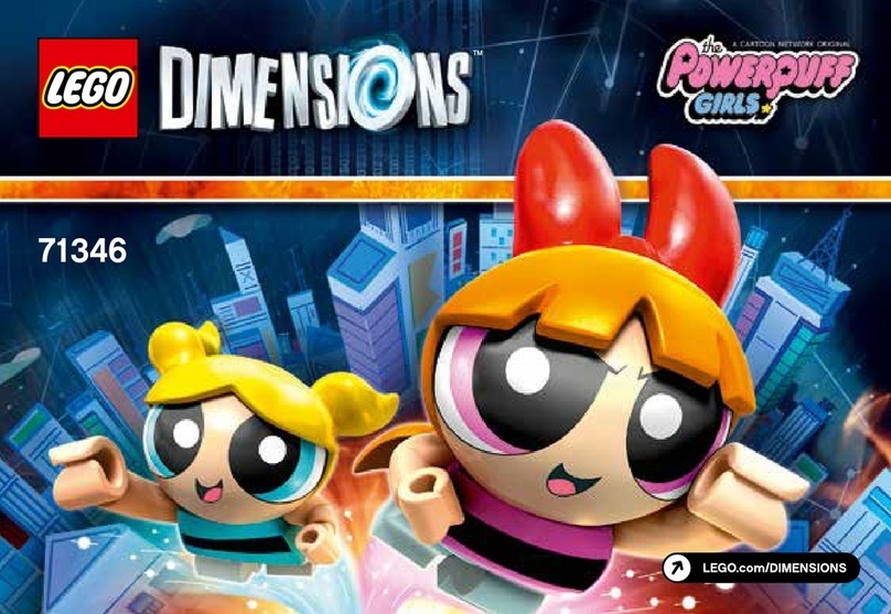 LEGO DIMENSIONS The Powerpuff Girls Team Pack User manual LEGO DIMENSIONS The Powerpuff Girls Team Pack User manual