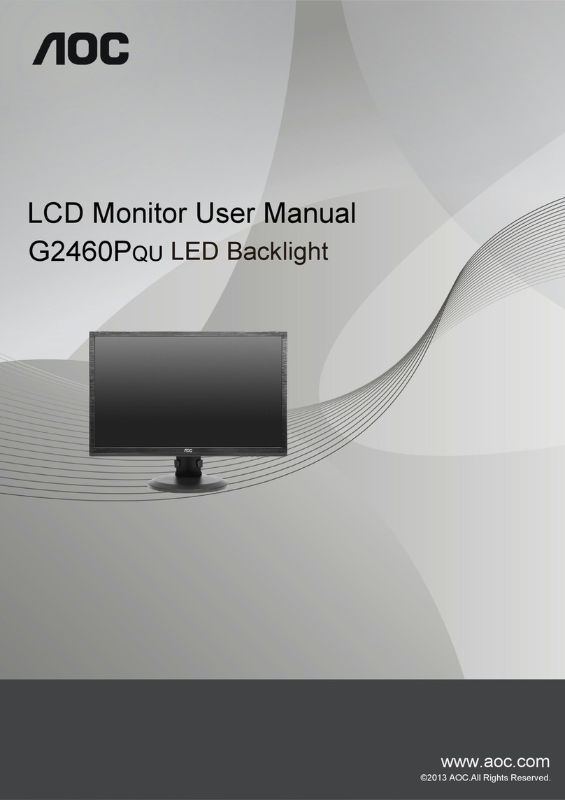 AOC 60 Series User manual