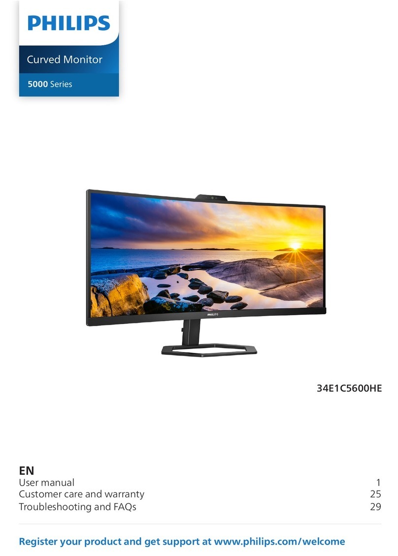 Philips 34E1C5600HE User manual