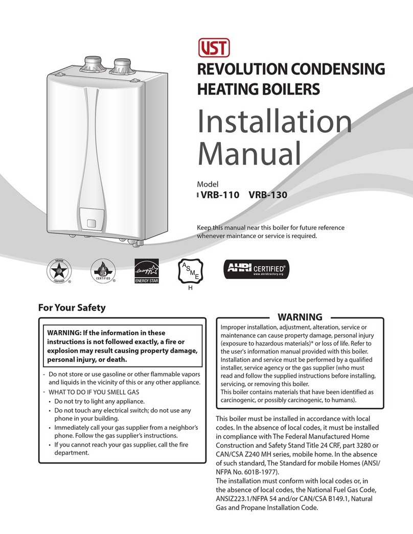 VST VRB-110 installation manual