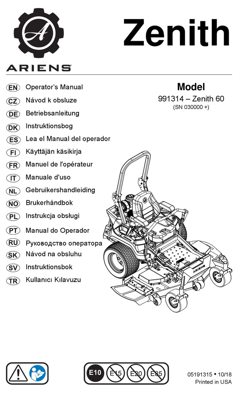 Ariens 991314 Operator's manual