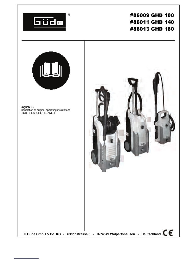 GÜDE GHD 100 Translation of original operating instructions