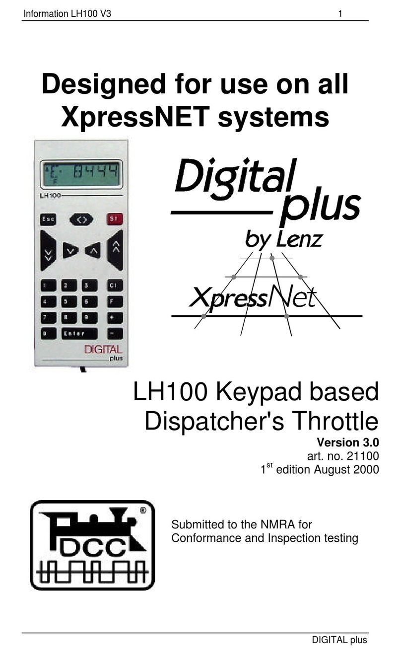 Lenz Digital Plus LH100 instructions