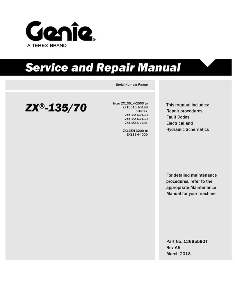 Terex Genie ZX-135/70 Service and repair manual Terex Genie ZX-135/70 Service and repair manual
