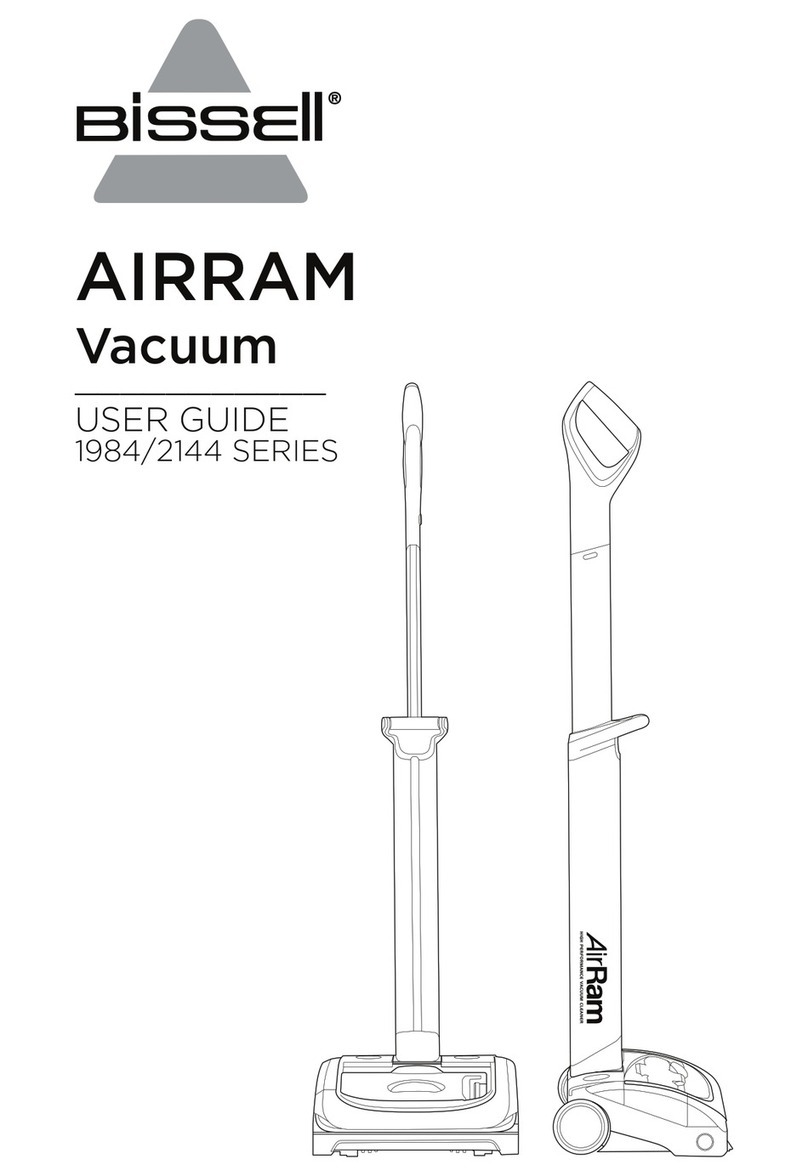 Bissell AIRRAM 2144 Series User manual