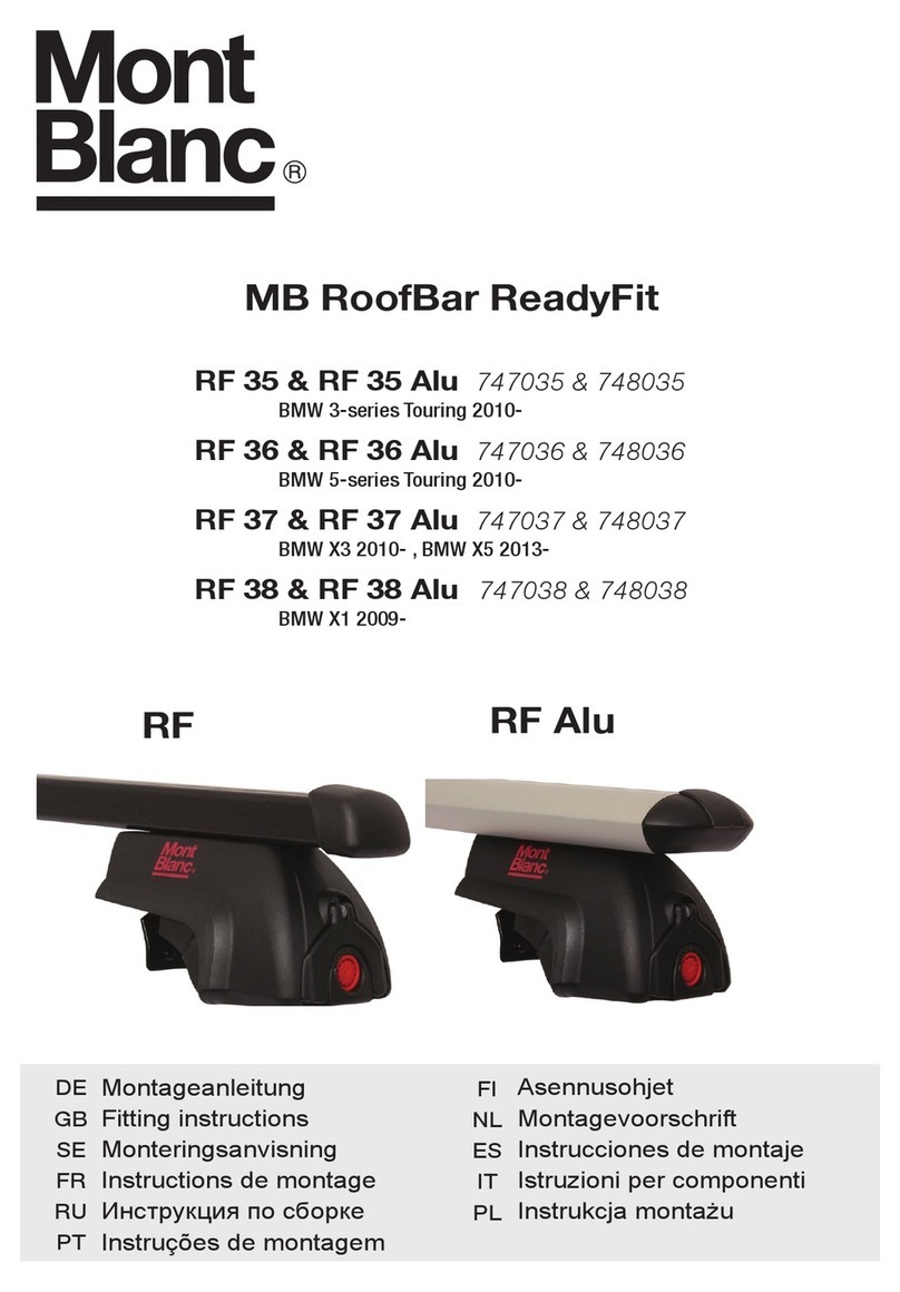 Mont Blanc RF 35 User manual
