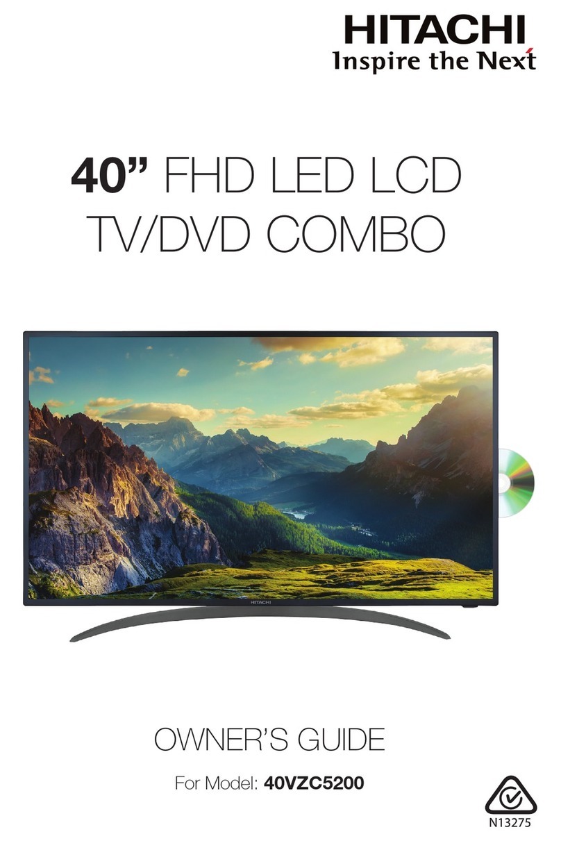 Hitachi 40VZC5200 owner's guide