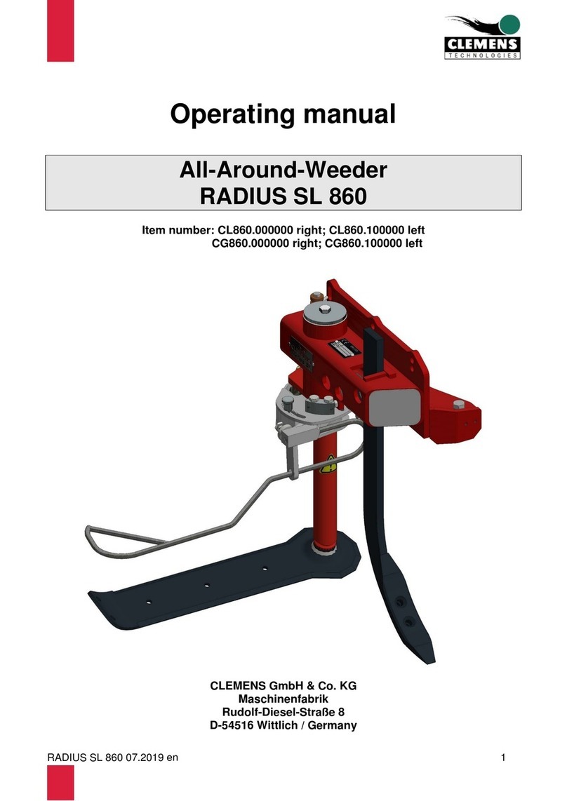 Clemens Technologies RADIUS SL 860 operating manual Clemens Technologies RADIUS SL 860 operating manual