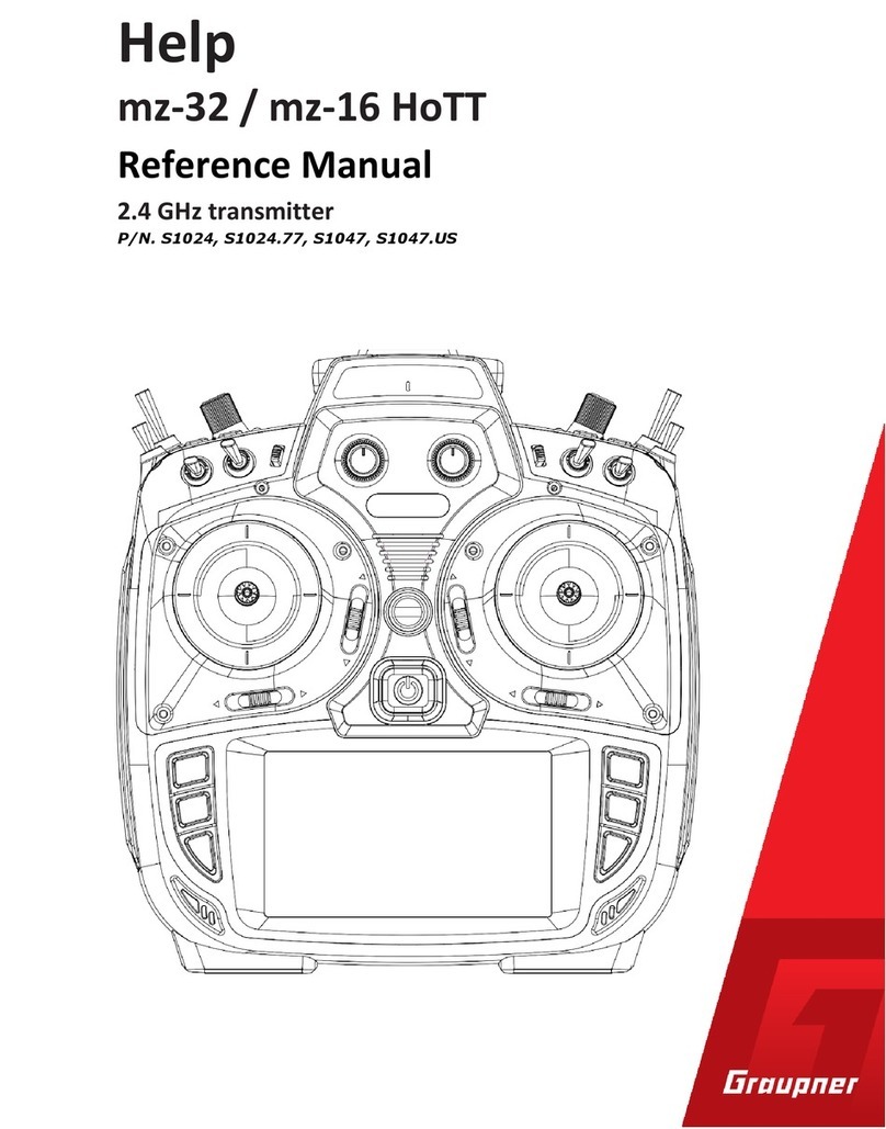 GRAUPNER S1024 User manual GRAUPNER S1024 User manual