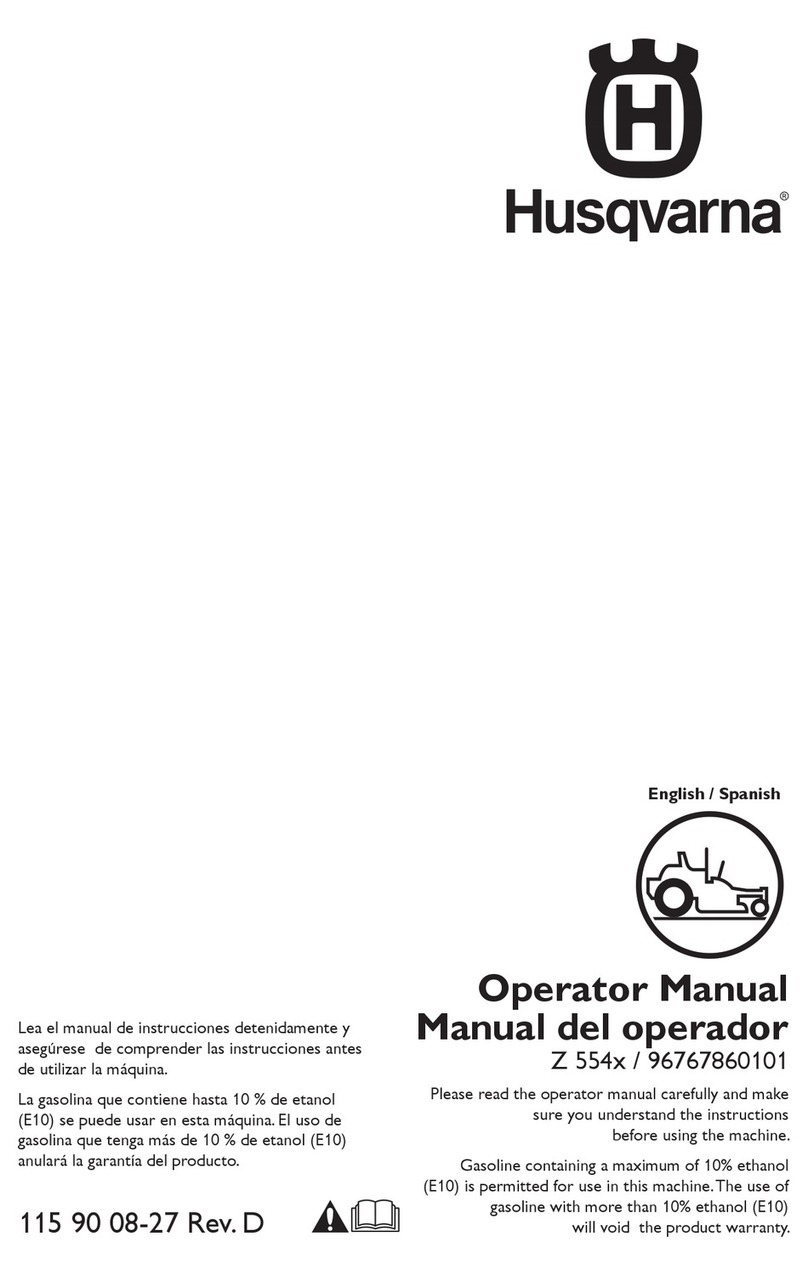 Husqvarna Z 554 Series Operator's manual
