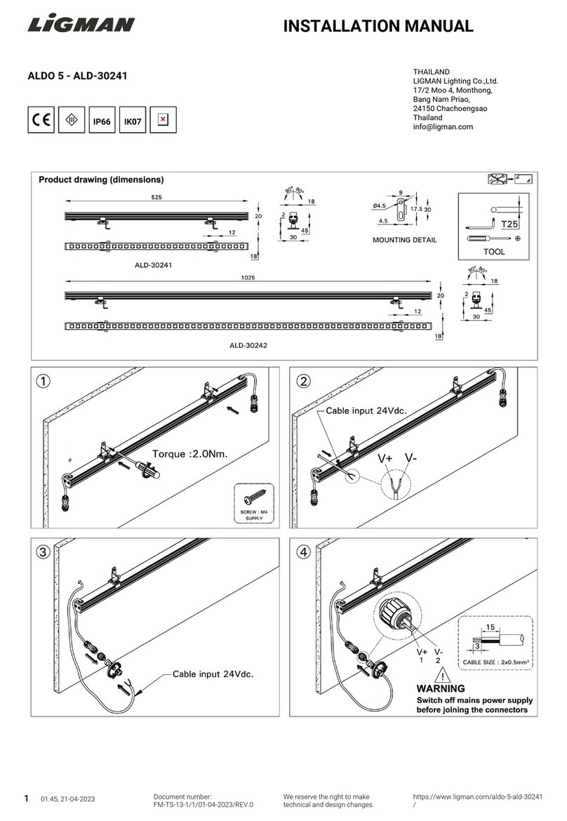 LIGMAN ALD-30241 User manual