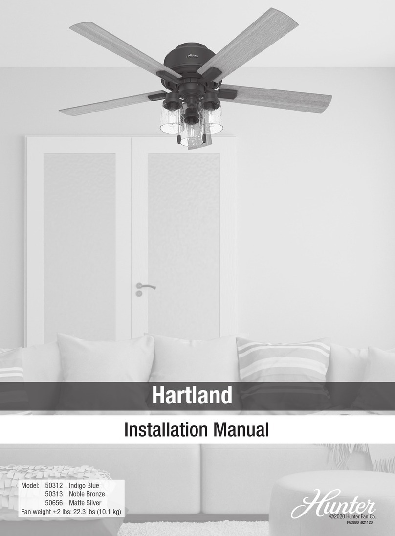 Hunter Hartland installation manual