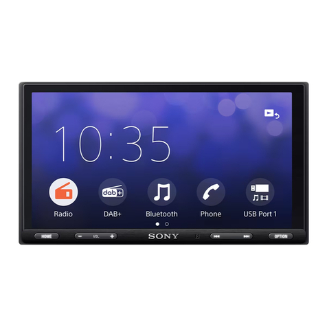 Sony XAV-AX5650 Reference guide