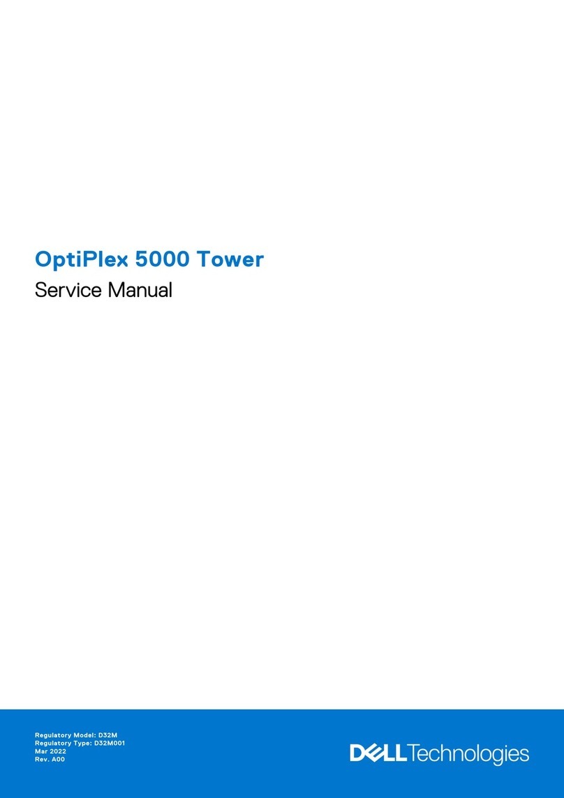 Dell OptiPlex 5000 Tower User manual