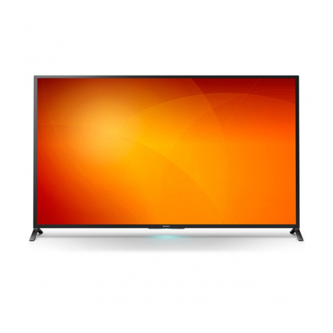 Sony BRAVIA KDL-70W857B User manual