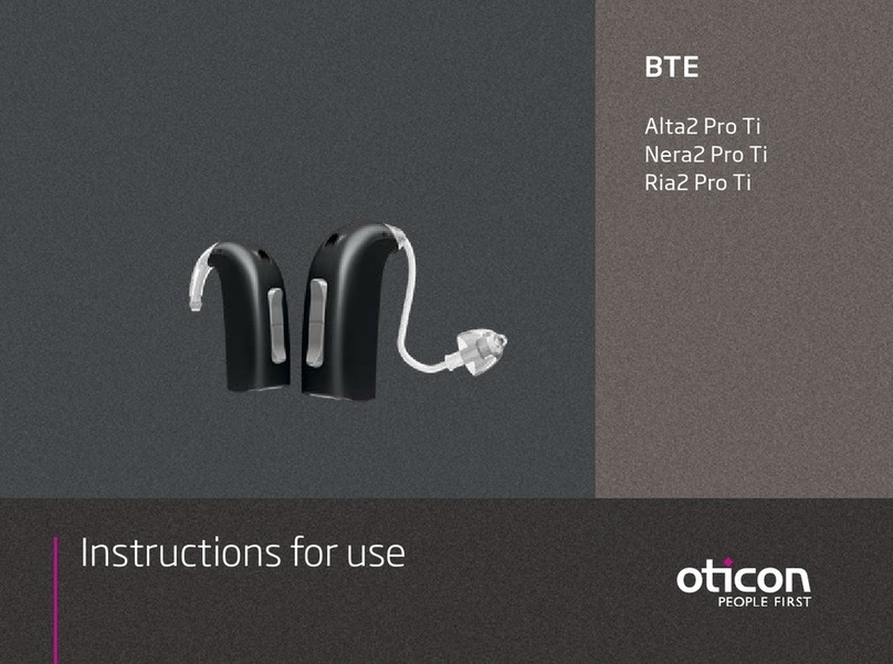oticon Nera2 Pro Ti User manual oticon Nera2 Pro Ti User manual