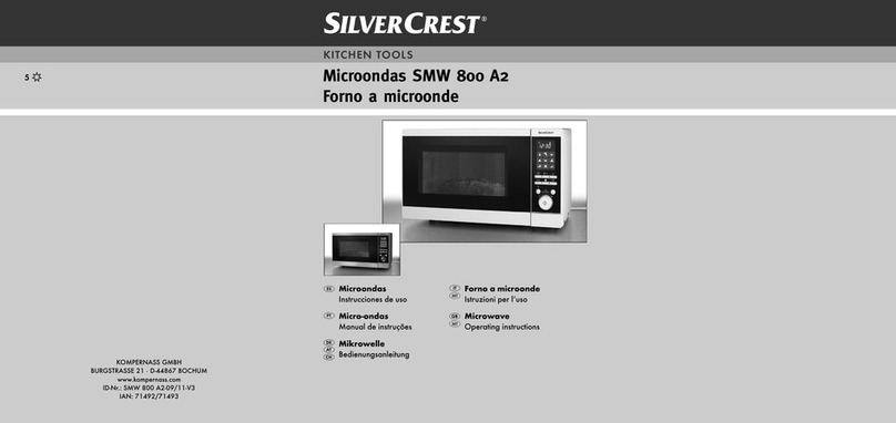 Silvercrest SMW 800 A2-09/11-V3 User manual