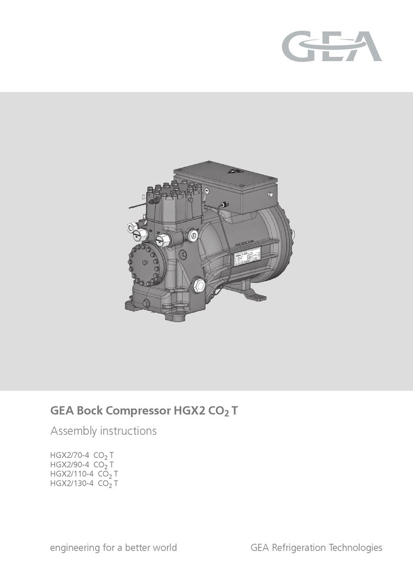 GEA Bock HGX2/70-4 CO2 T User manual
