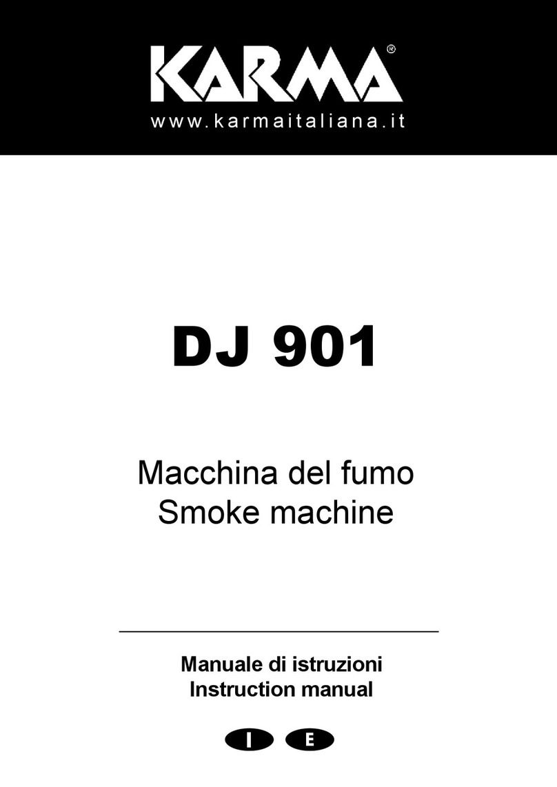 Karma DJ 901 User manual