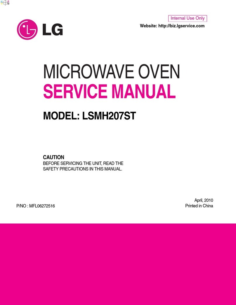 LG LSMH207ST Service manual