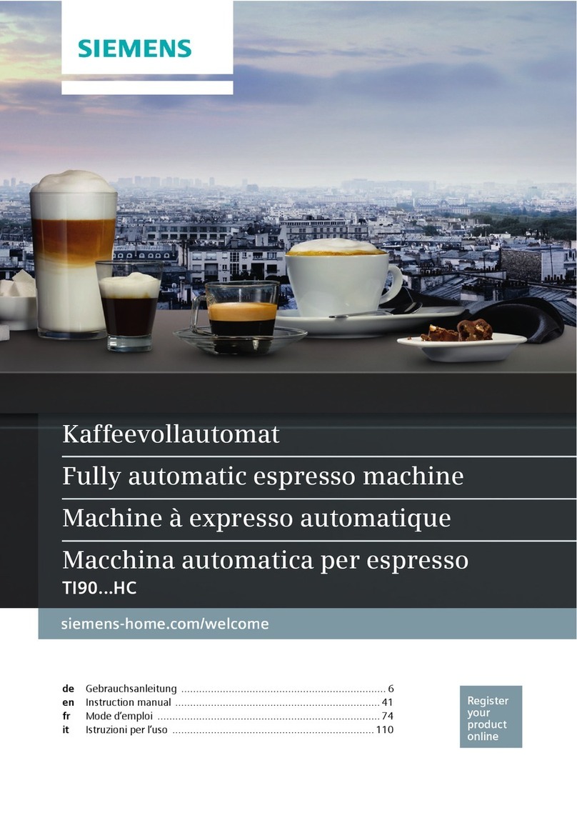 Siemens TI90 HC Series User manual