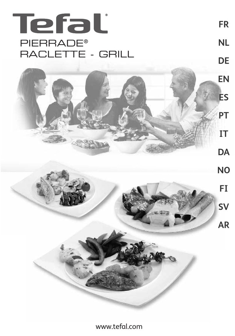 TEFAL RE45A8 User manual