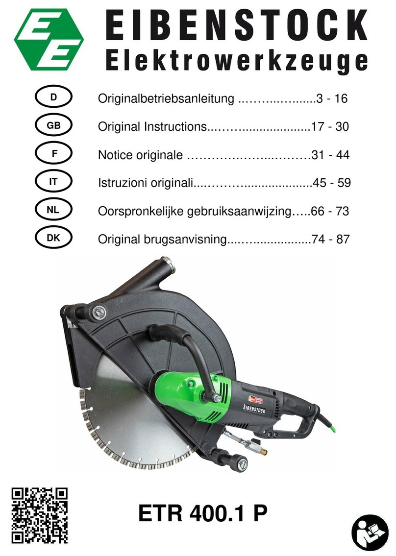 EIBENSTOCK ETR 400.1 P Original instructions