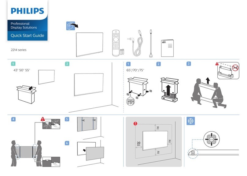 Philips 65BFL2214/12 User manual
