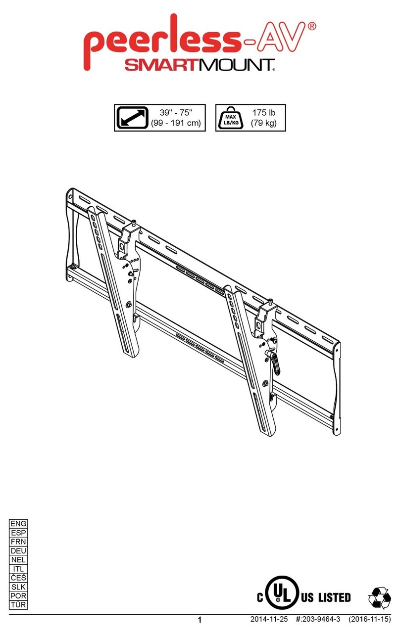 peerless-AV ST650P-M User manual