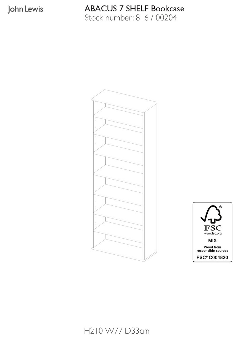 John Lewis ABACUS 816 / 00204 User manual