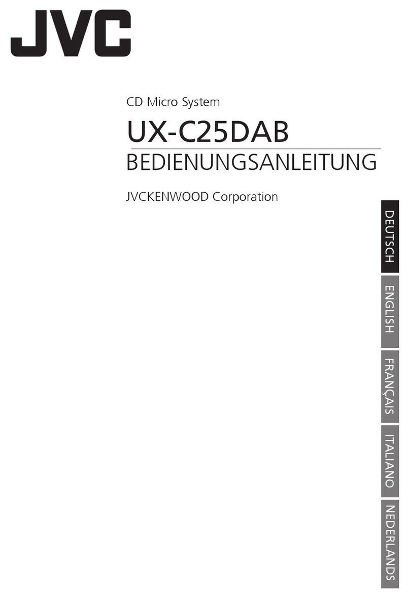 JVC UX-C25DAB User manual JVC UX-C25DAB User manual
