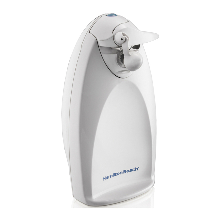 Hamilton Beach Clean Cut 76375 user manual