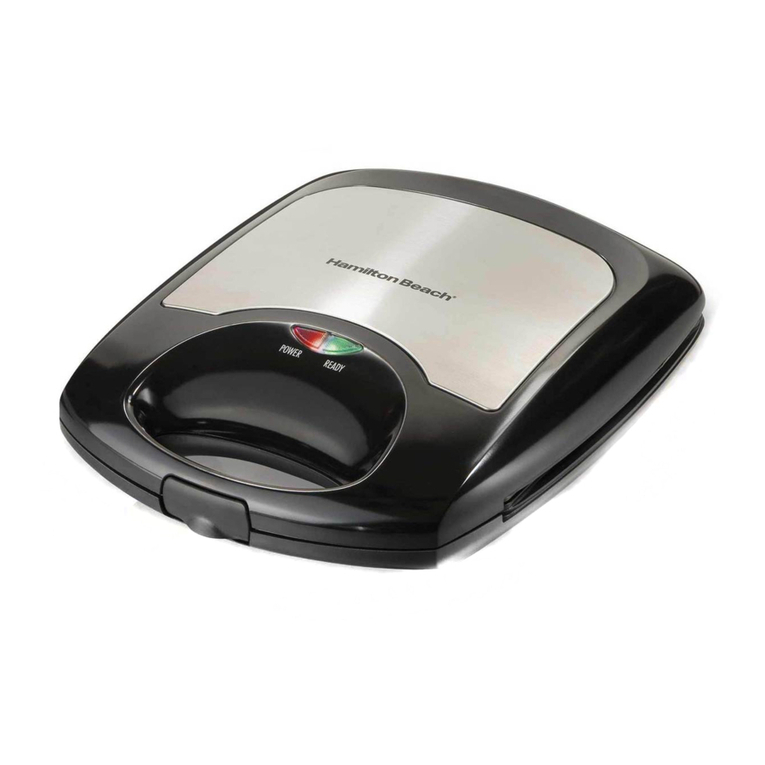 Hamilton Beach 26020 User manual Hamilton Beach 26020 User manual