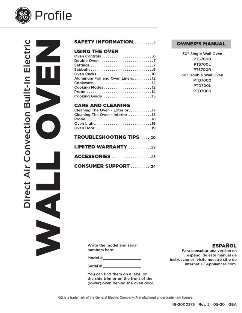 GE PTS700R User manual GE PTS700R User manual