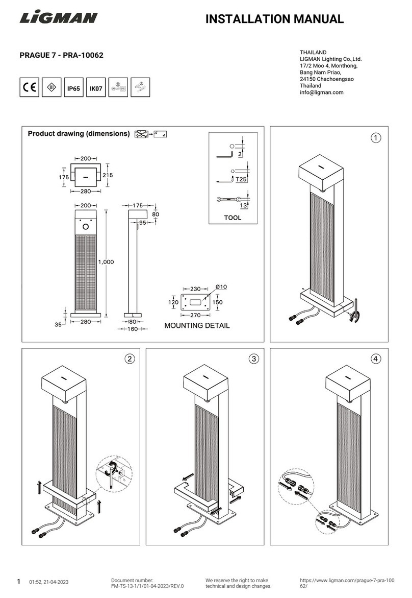 LIGMAN PRAGUE 7 User manual