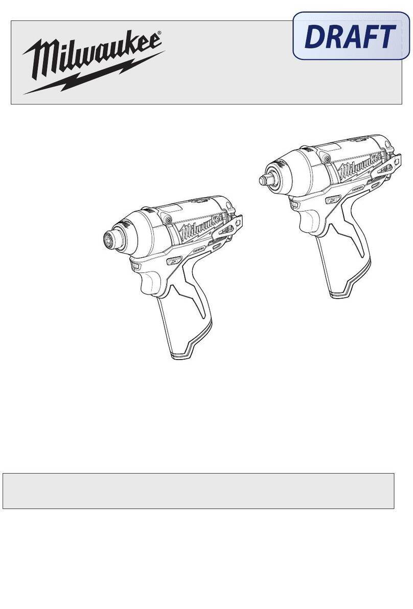 Milwaukee M12 FUEL CID User manual