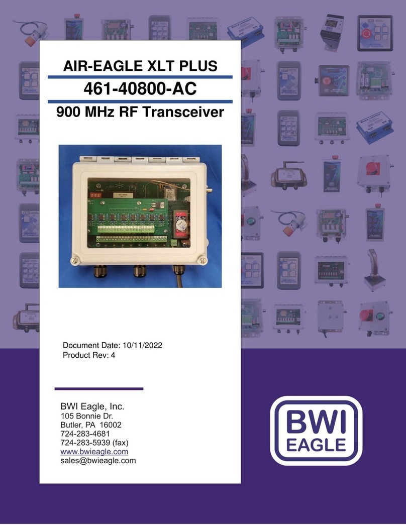 BWI Eagle AIR-EAGLE XLT PLUS 461-40800-AC manual BWI Eagle AIR-EAGLE XLT PLUS 461-40800-AC manual