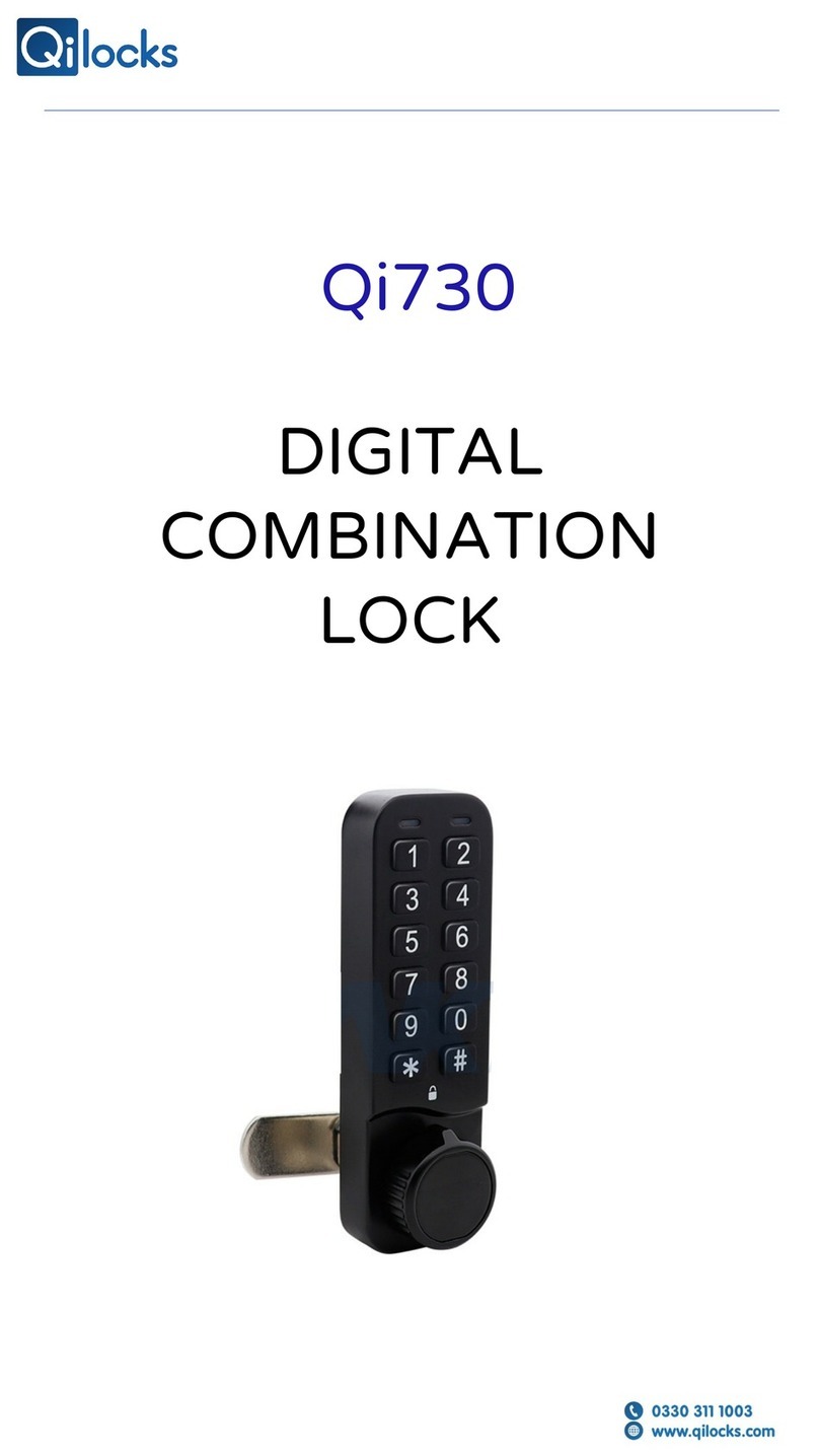 QiLocks Qi730 User manual
