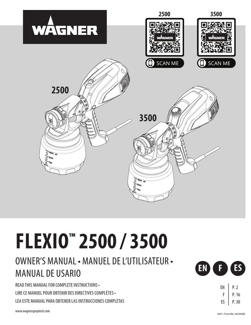 WAGNER FLEXIO 2500 User manual
