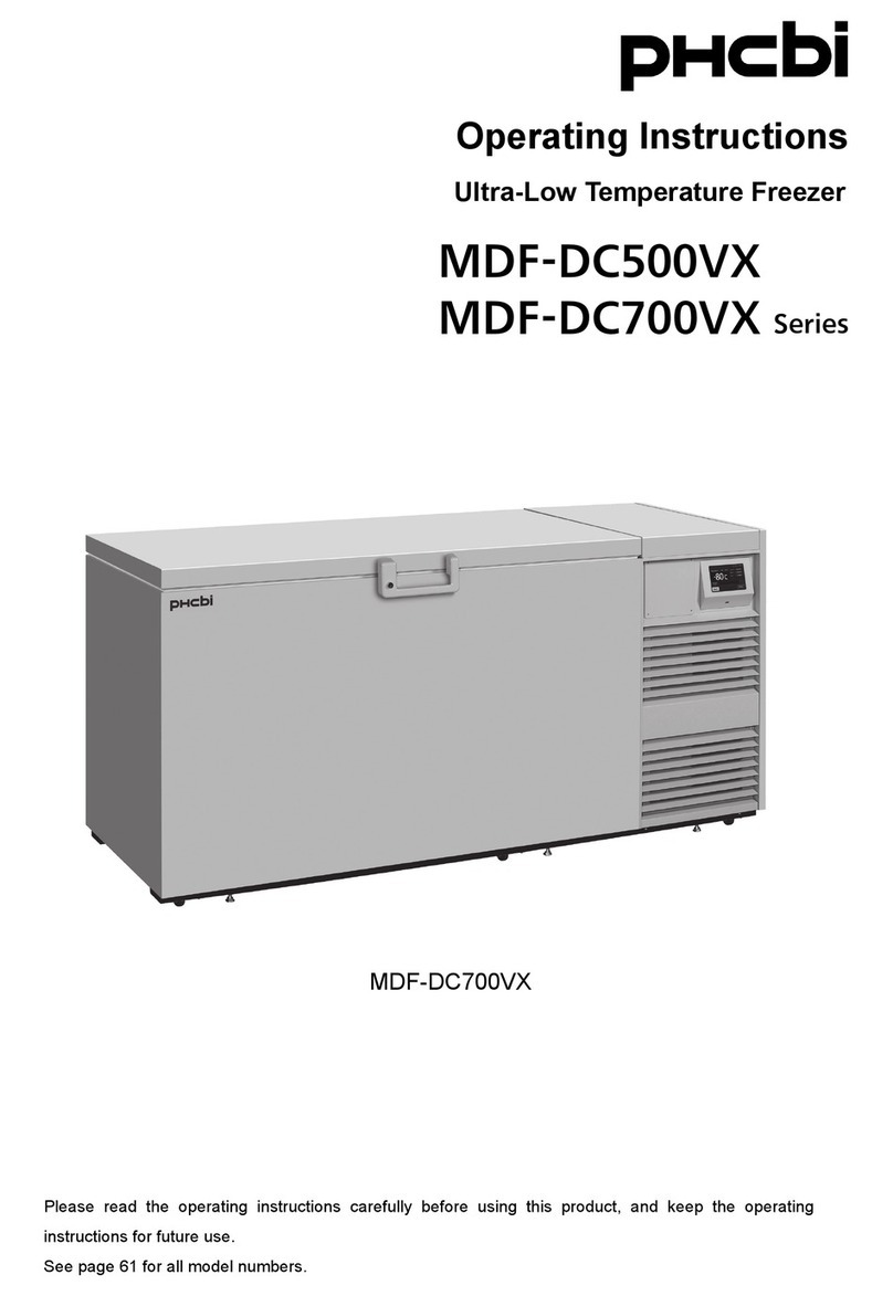 Phcbi MDF-DC700VX User manual