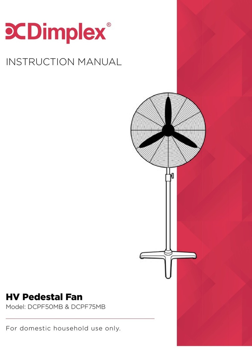 Dimplex DCPF50MB instruction manual