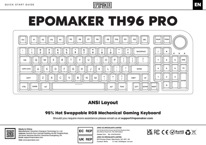Epomaker TH96 PRO User manual