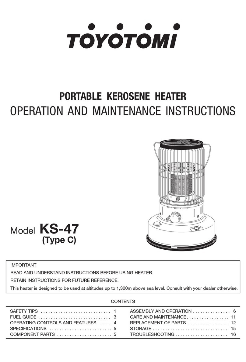 Toyotomi KS-47 Manual