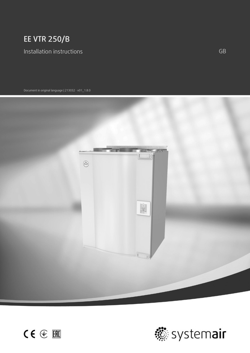 System air EE VTR 250/B User manual