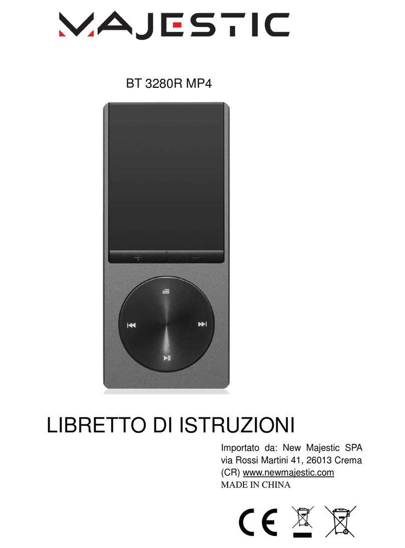 Majestic BT 3280R MP4 User manual Majestic BT 3280R MP4 User manual