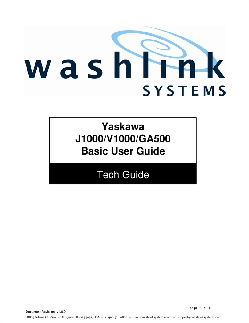 YASKAWA J1000 CIMR-JC series User manual